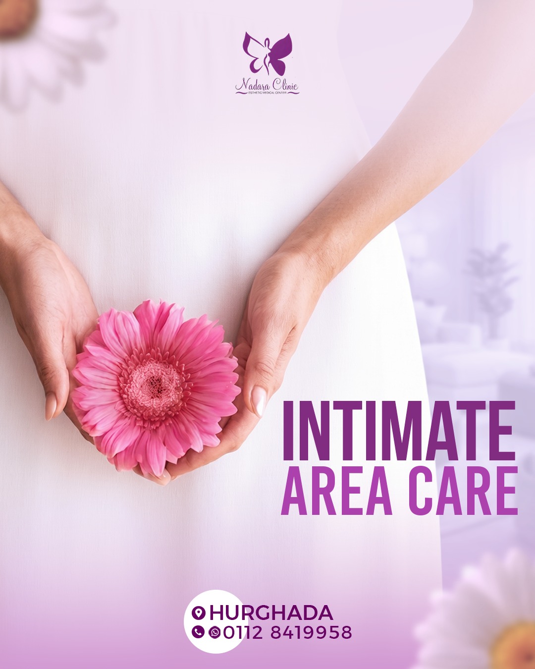 Sensitive area care in Hurghada